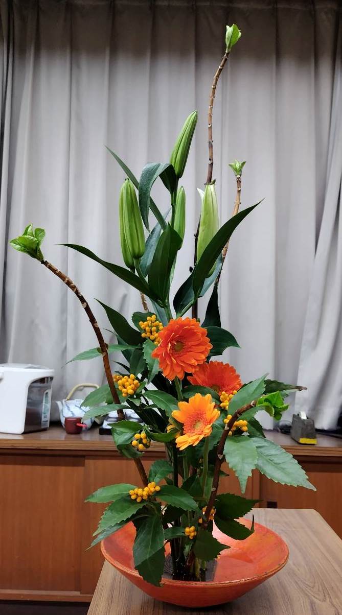 2025年1月の生花 | 人生ぶら～り、ぶら～り！